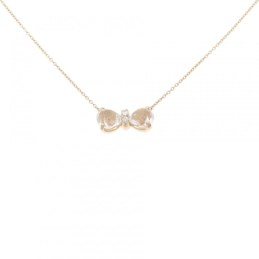 PONTE VECCHIO 2009 CHRISTMAS COLLECTION NECKLACE: Ponte Vecchio 2009 Christmas Collection Necklace Brand: Ponte Vecchio Type/Style: Ponte Vecchio Necklace Material: K18 Pink Gold, Color: Pink Gold Size: 36?40cm Pendant length approx. x width