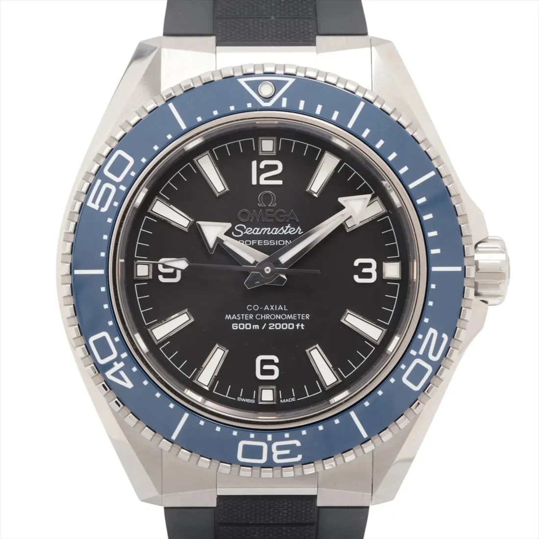 OMEGA SEAMASTER PLANET OCEAN CO-AXIAL MASTER CHRONOMETER WATCH: Omega Seamaster Planet Ocean Co-Axial Master Chronometer Watch Brand: Omega Type/Style: Wristwatch Material: SS & Rubber Color: Dial Color Black Size: Case:W1.6 x H1.6inch / W42 x H42 Circumference of