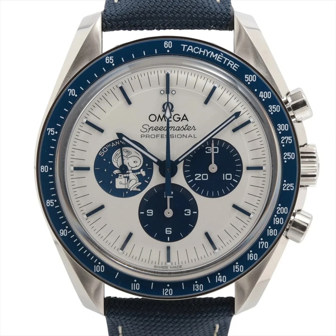 OMEGA SPEEDMASTER PROFESSIONAL CO-AXIAL MASTER WATCH: Omega Speedmaster Professional Co-Axial Master Watch Brand: Omega Type/Style: Wristwatch Material: SS & Nylon Color: Dial Color Silver Size: Case:W1.6 x H1.6inch / W42 x H42 Circumference of Wrist:7.1