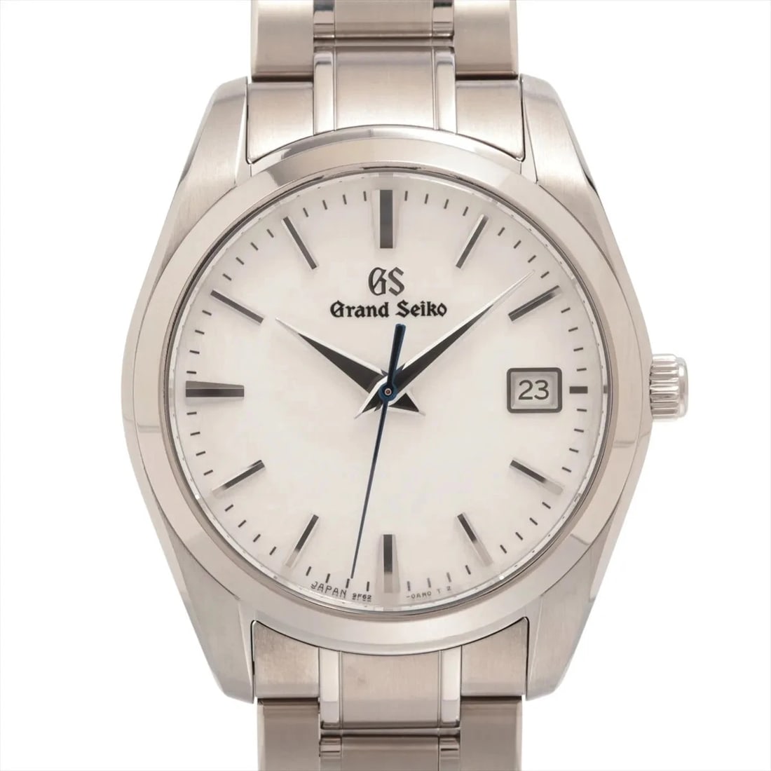 GRAND SEIKO HERITAGE COLLECTION SNOW WHITE TI QZ WHITE DIAL WATCH: Grand Seiko Heritage Collection Snow White Ti Qz White Dial Watch Brand: Grand Seiko Type/Style: Wristwatch Material: TI Color: Dial Color White Size: Case:W1.2 x H1.6inch / W37 x H44.6 Circumference 