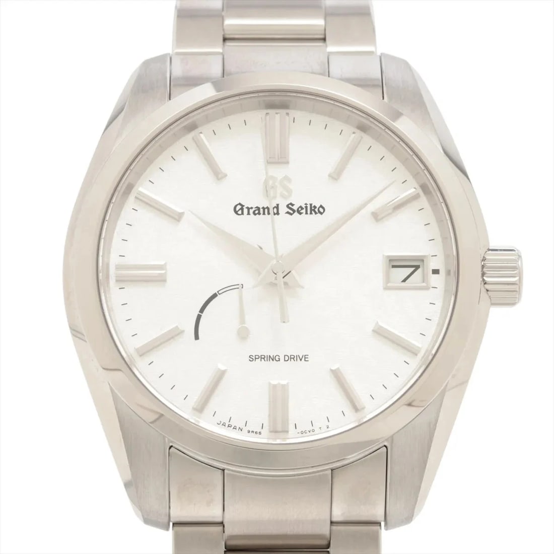 GRAND SEIKO HERITAGE COLLECTION SPRING DRIVE SS AT SILVER WATCH: Grand Seiko Heritage Collection Spring Drive Ss At Silver Watch Brand: Grand Seiko Type/Style: Wristwatch Material: SS Color: Dial Color Silver Size: Case:W1.6 x H1.6inch / W40 x H46.6 Circumference o