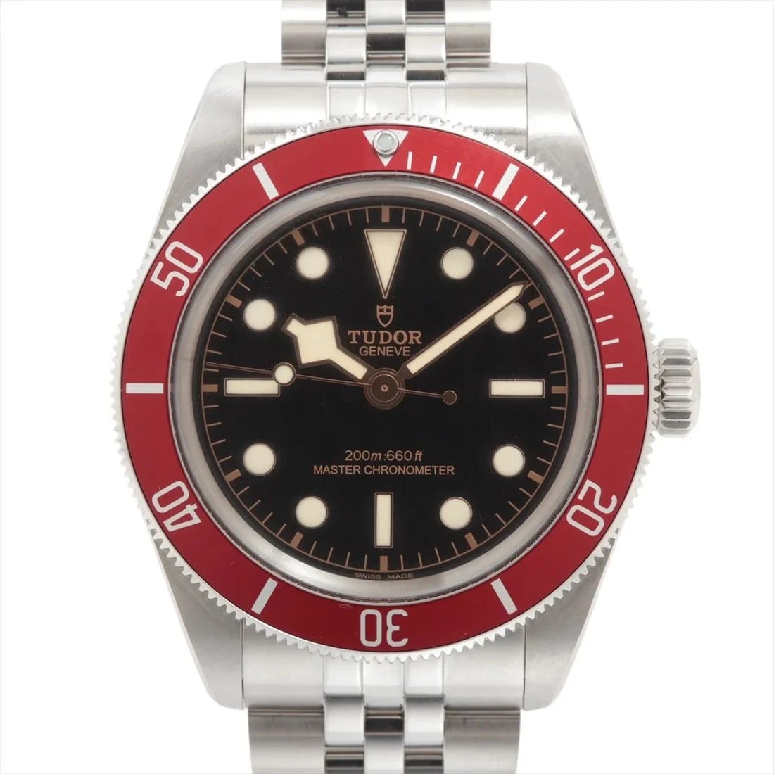 TUDOR BLACK BAY SS AT BLACK DIAL WATCH: Tudor Black Bay Ss At Black Dial Watch Brand: Tudor Type/Style: Wristwatch Material: SS Color: Dial Color Black Size: Case:W1.6 x H1.6inch / W41 x H41 Circumference of Wrist:7.9inch / 20 Accessori