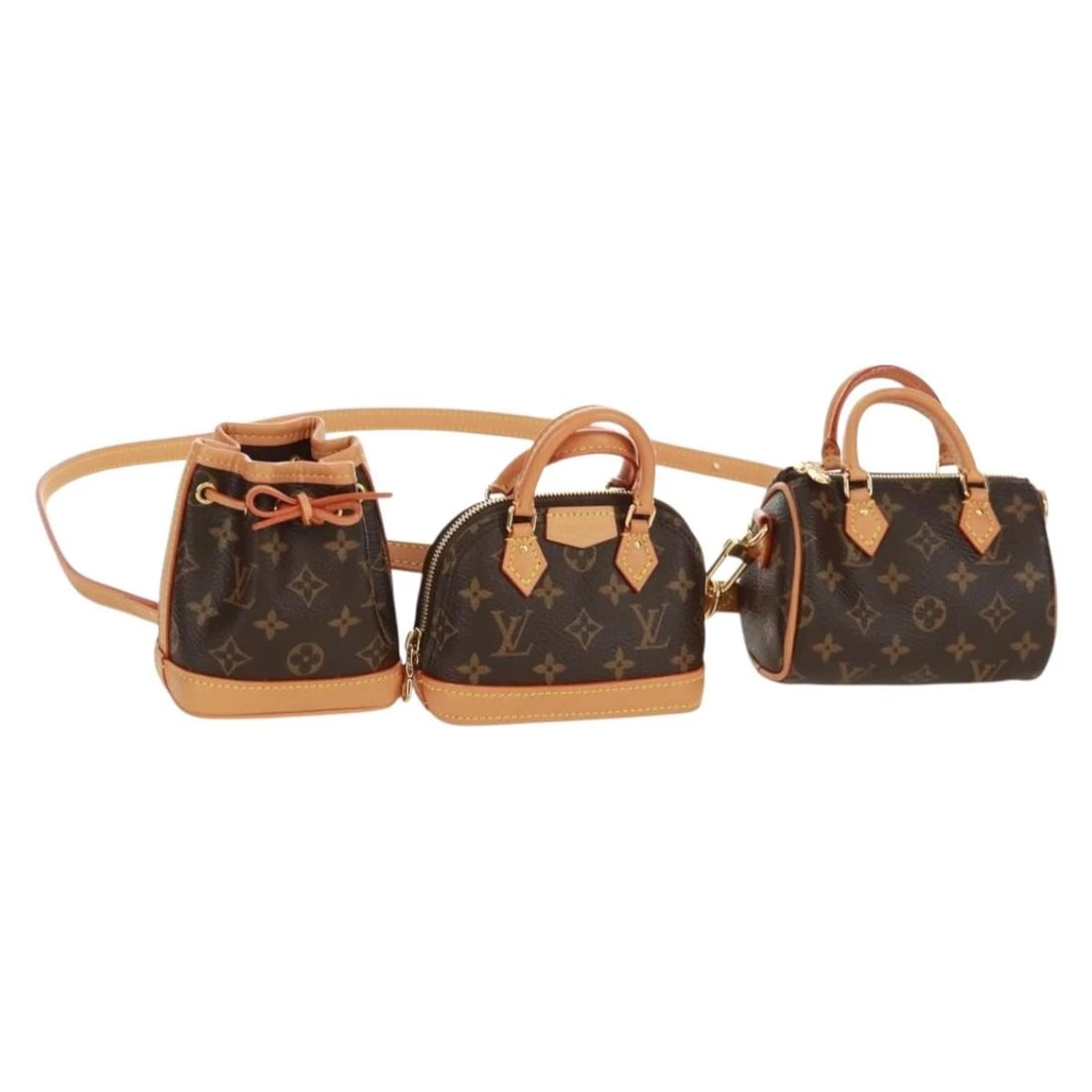 LOUIS VUITTON MONOGRAM TRIO MINI ICON BAG (1 of 9)