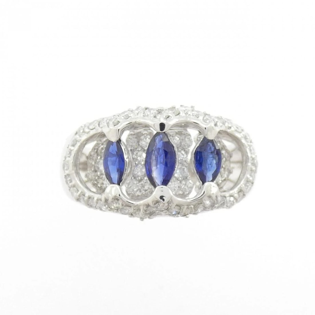 PT900 SAPPHIRE RING - 2