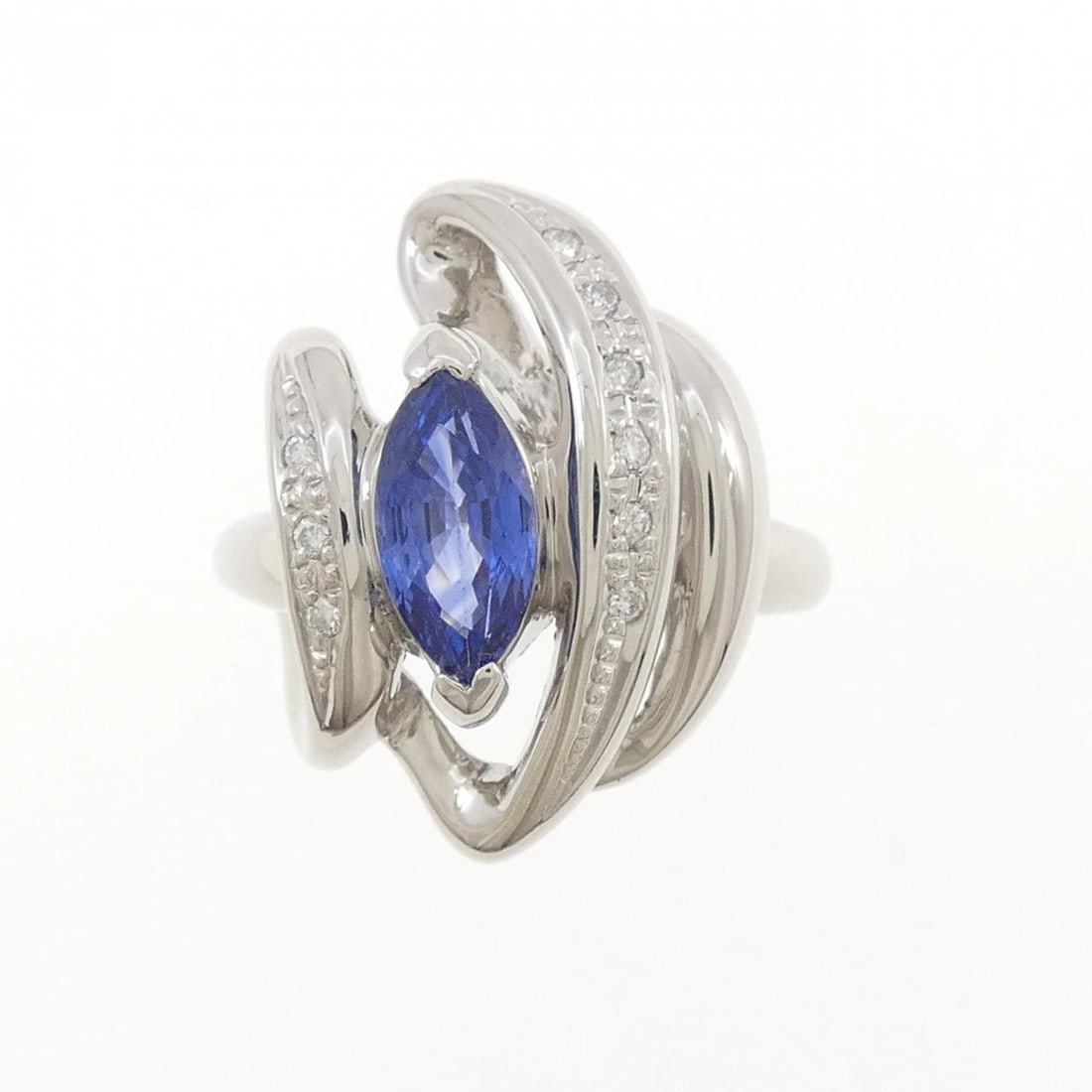 PT900 SAPPHIRE RING - 2