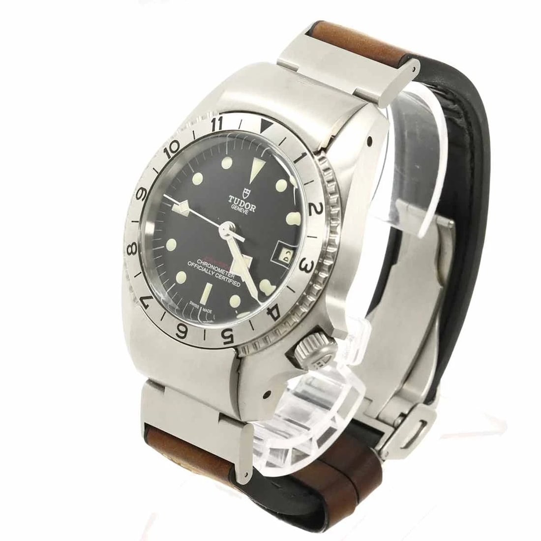 TUDOR BLACK BAY AUTOMATIC DATE BLACK DIAL WATCH - 2