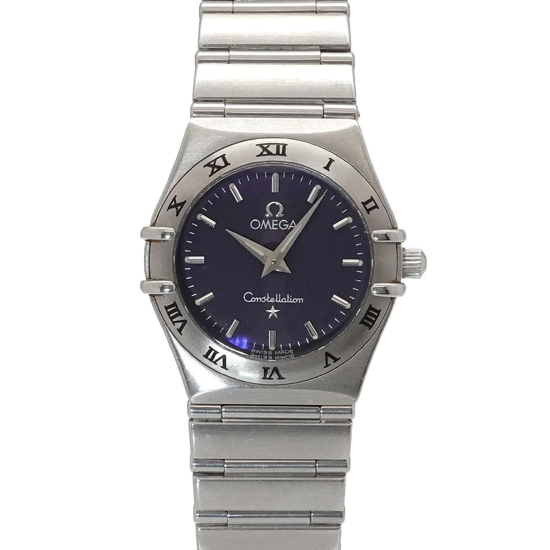 OMEGA CONSTELLATION QUARTZ GRAY DIAL WATCH: OMEGA Constellation Quartz Gray Dial Watch Brand: OMEGA Type/Style: Wristwatch Material: Stainless steel Color: Dial color Gray Size: CaseSize Length 30mm(included lag) CaseSize Width 25mm(not include