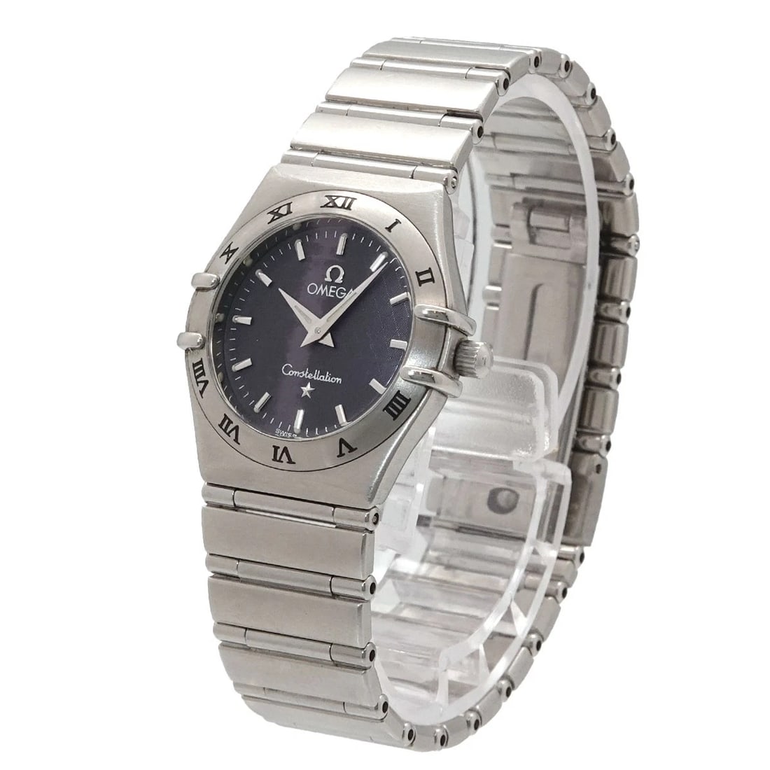 OMEGA CONSTELLATION QUARTZ GRAY DIAL WATCH - 2