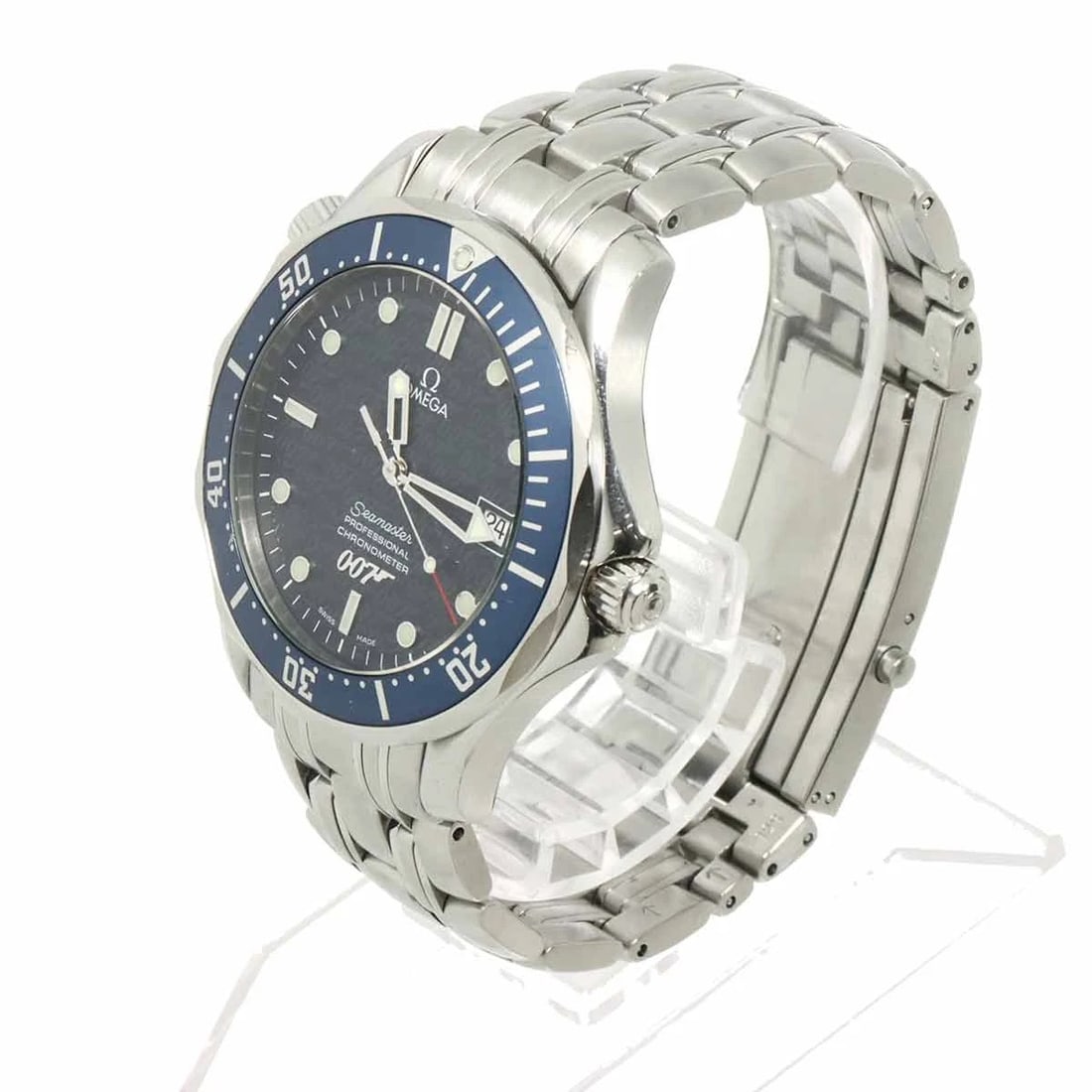 OMEGA SEAMASTER PROFESSIONAL AUTOMATIC BLUE DIAL WATCH - 2