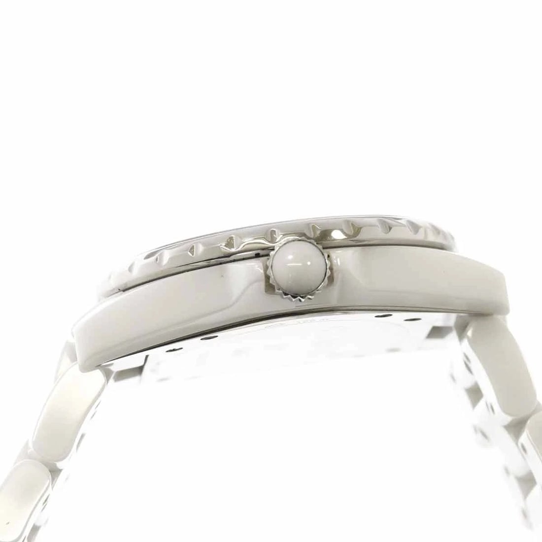 CHANEL J12 GMT DATE AUTOMATIC WHITE DIAL WATCH - 3