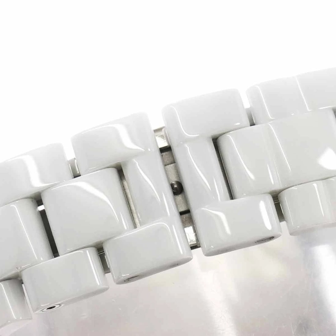 CHANEL J12 GMT DATE AUTOMATIC WHITE DIAL WATCH - 5