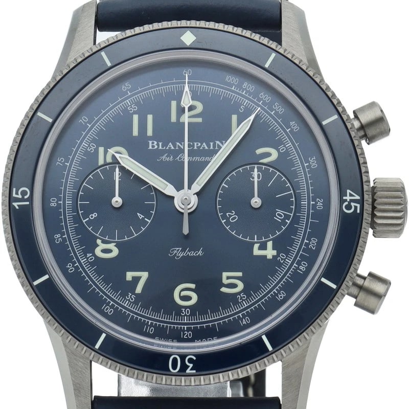 BLANCPAIN AIR COMMAND FLYBACK CHRONOGRAPH TITANIUM WATCH (1 of 3)