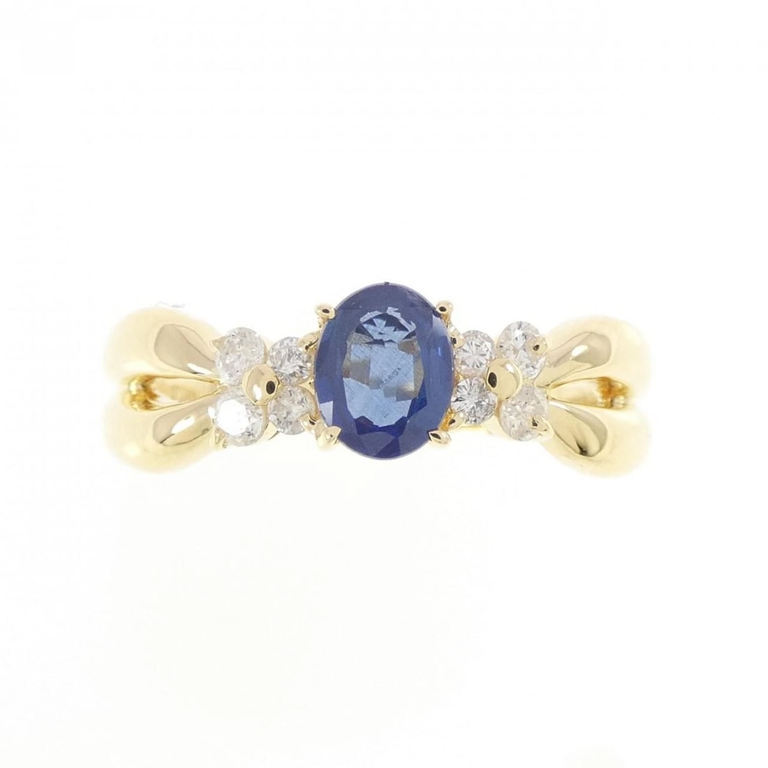K18YG SAPPHIRE RING - 2