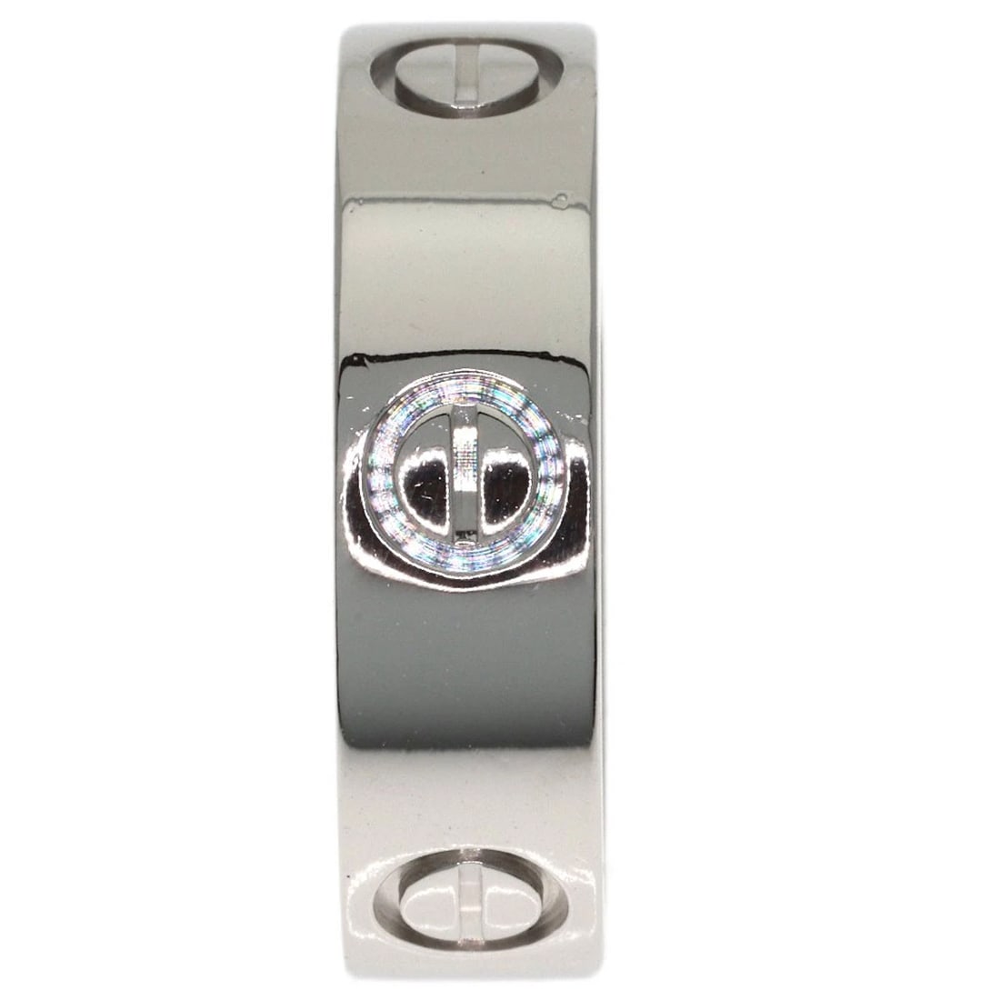 CARTIER LOVE RING PLATINUM PT950: CARTIER love Ring Platinum PT950 Brand: CARTIER Type/Style: Ring Material: Platinum PT950, Color: Silver Size: 6.5(US) Accessories: None Accessories Notice: When purchasing pre-owned goods