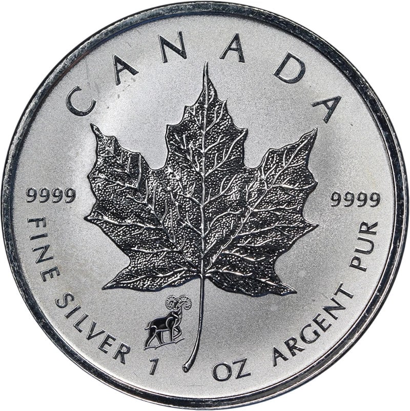 2015 CANADA 10 X 1 OUNCE SILVER $5 MAPLE LEAF REV PROOF RAM PRIVY (1 of 2)