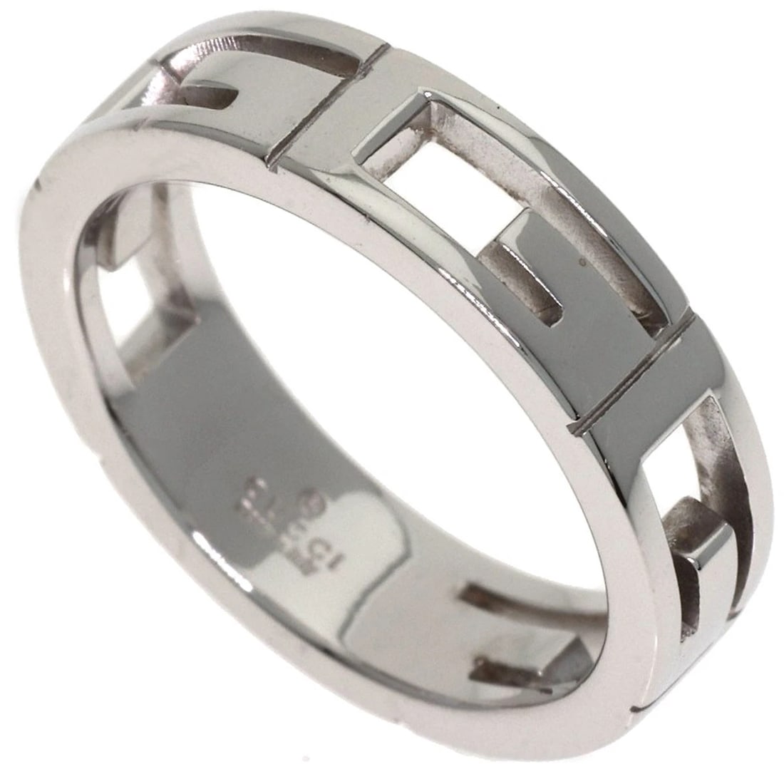 GUCCI MULTIPLE RING K18 WHITE GOLD: GUCCI Multiple Ring K18 White Gold Brand: GUCCI Type/Style: Ring Material: K18 White Gold Color: Silver Size: 5(US) Accessories: None Accessories Notice: When purchasing pre-owned goods, please refer 