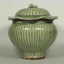 Longquan Fluted Jar with Lid, late Southern Song-early
