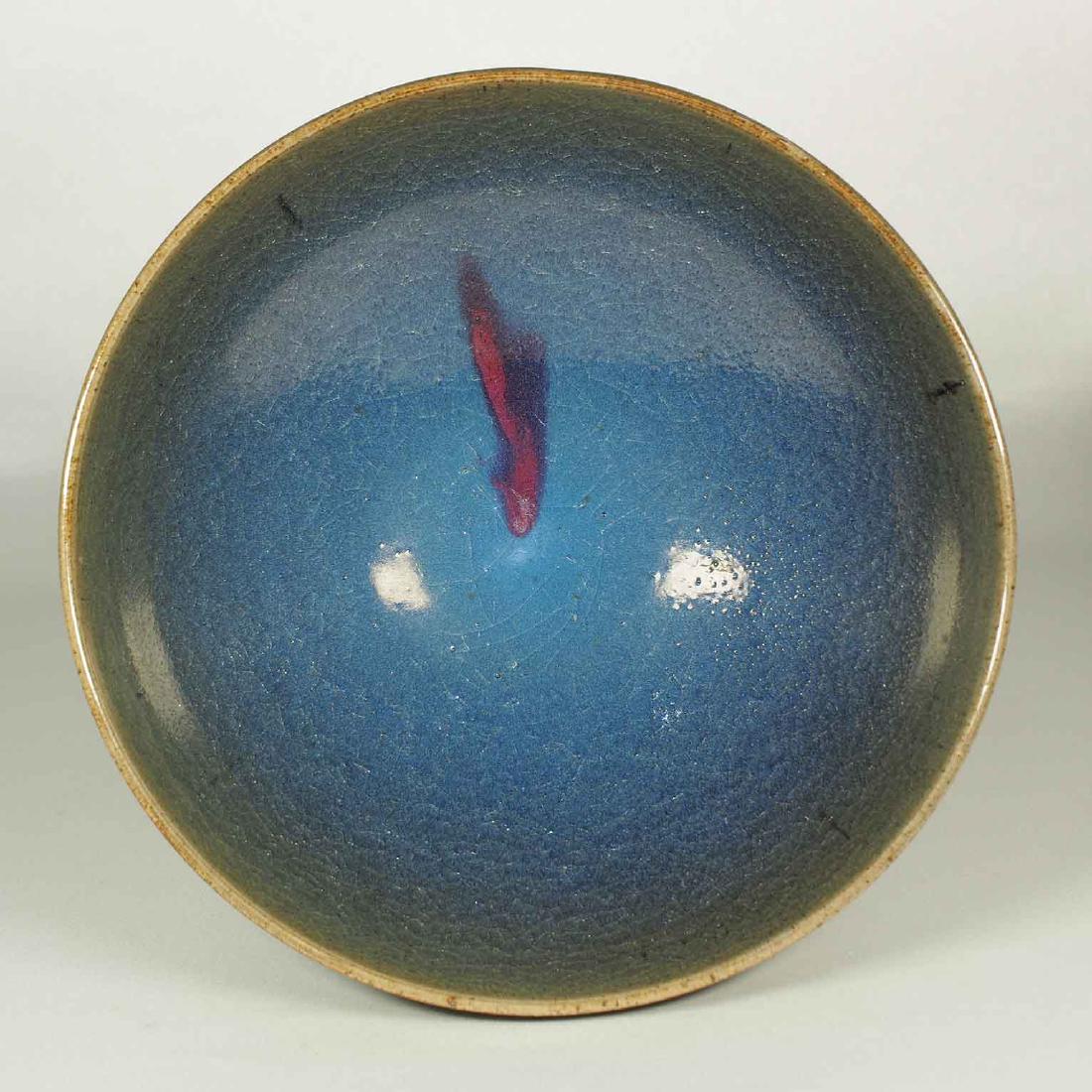 Jun Bowl with Red Splash, Yuan Dynasty (1 of 10)