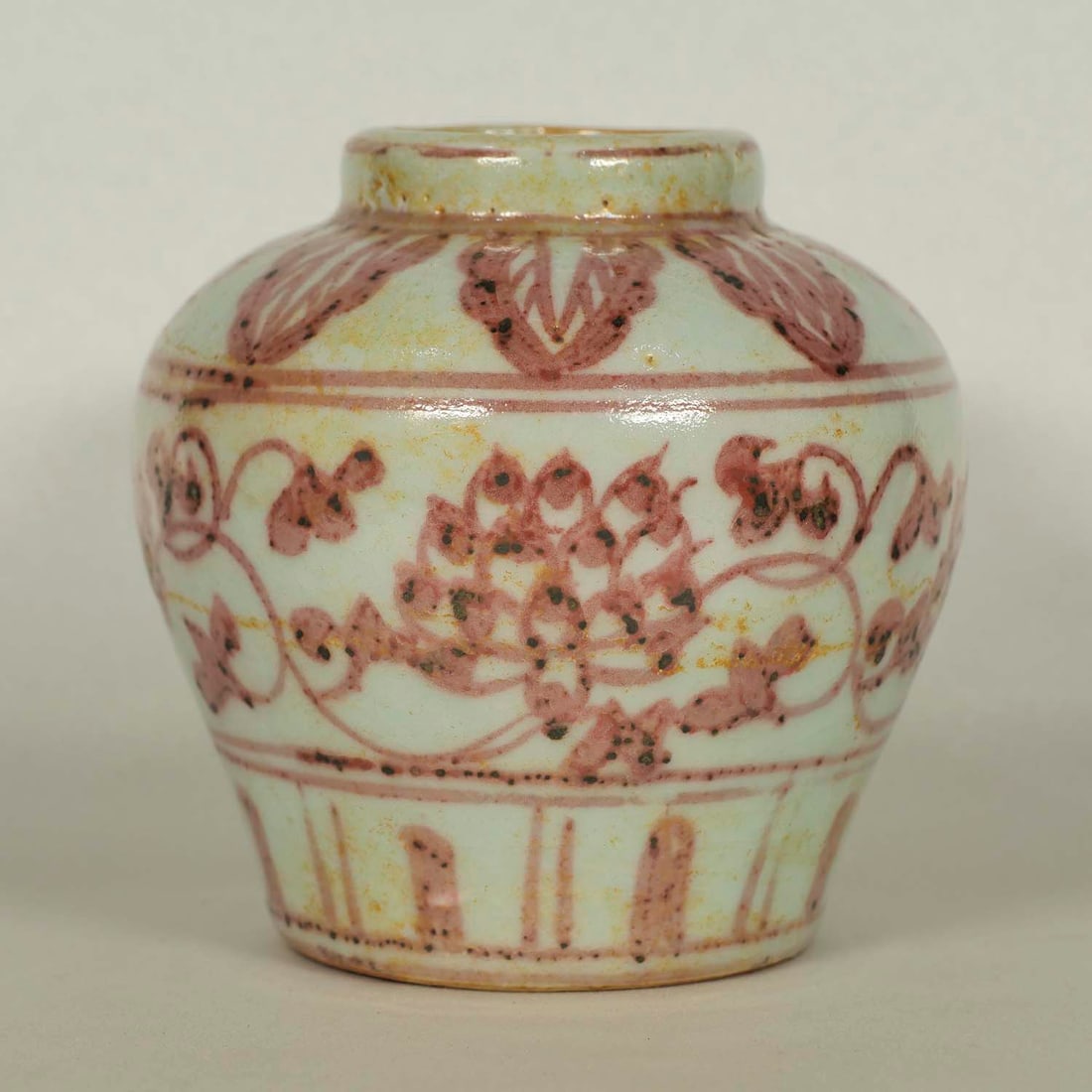 Jar with Lotus Motif, Late Ming (1 of 10)
