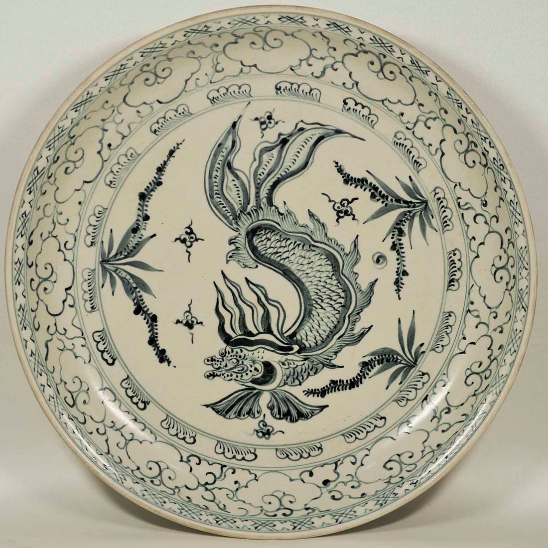 Charger with Dragon Fish Motif, Annamese (1 of 7)