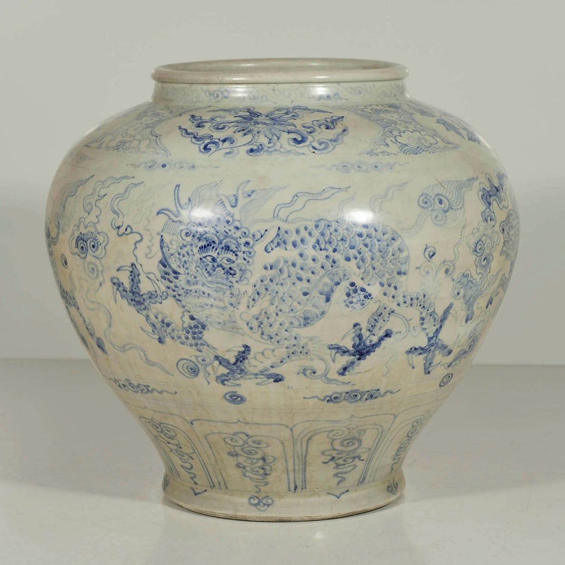 Very Large Jar with Qilin Motif, Annam late 14C (1 of 11)