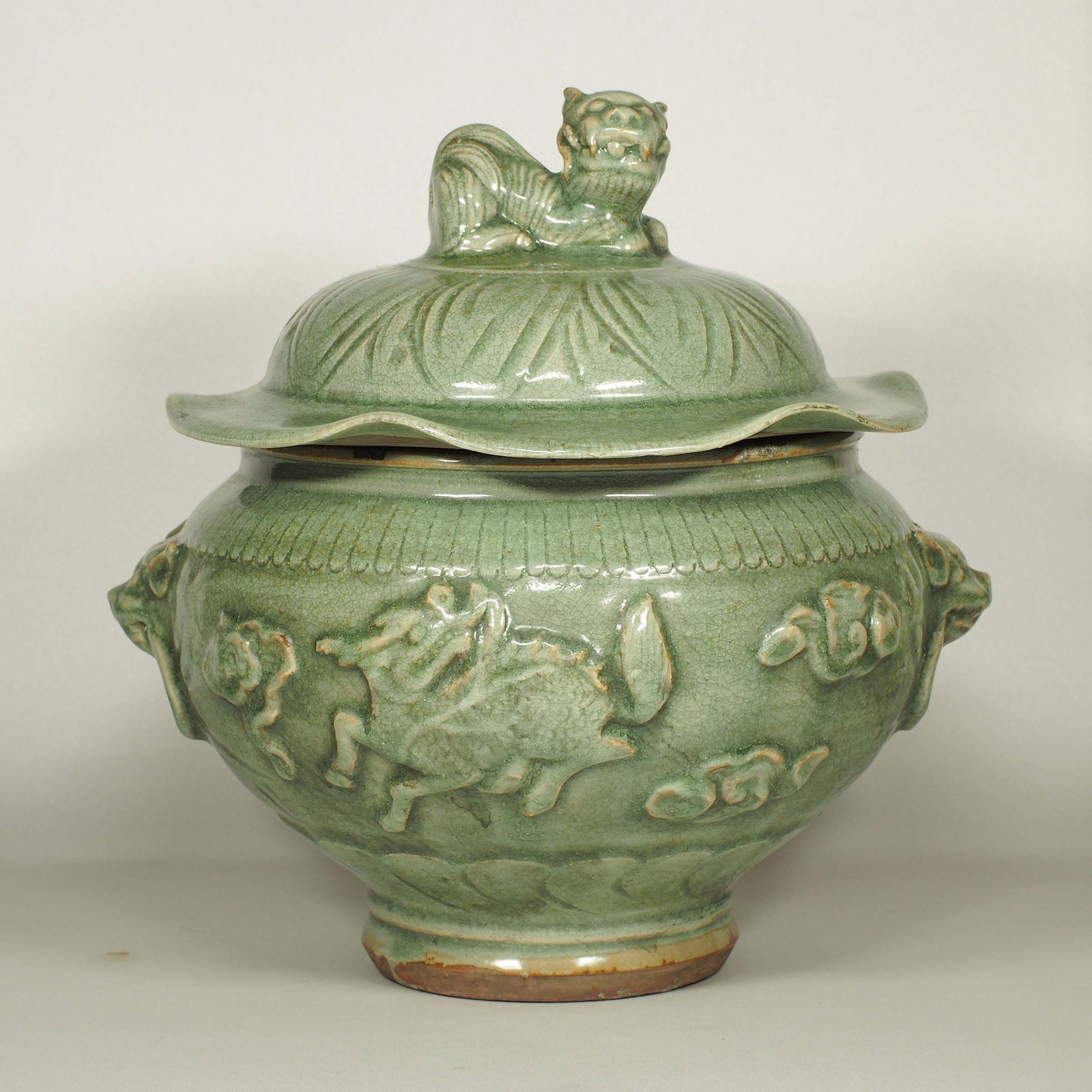 Jar with Molded Qilin, Early Yuan (1 of 12)
