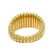 DAVID YURMAN 18k Gold Tempo Diamond Ring SZ-6.75 - 3