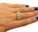 DAVID YURMAN 18k Gold Tempo Diamond Ring SZ-6.75 - 6