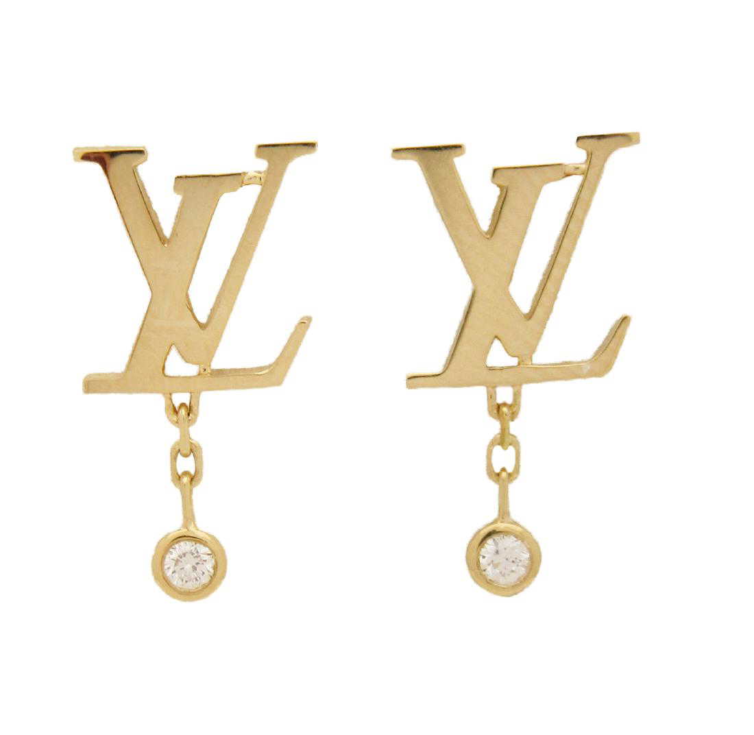 Louis vuitton earrings lv Clearance