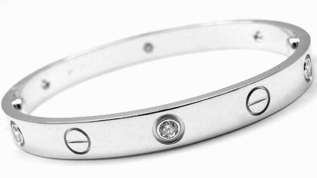 love bracelet 6 diamonds