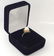 14k Yellow Gold Top Quality Akoya Pearl Ring - 5
