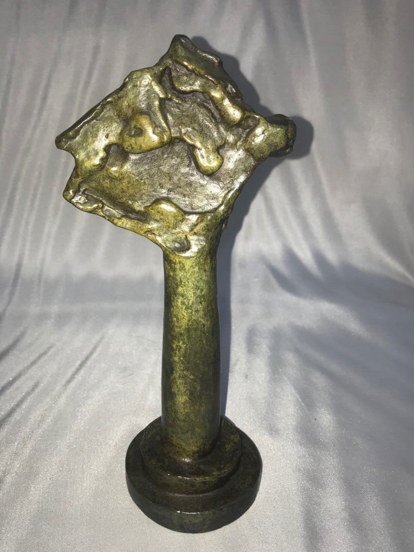 American BRONZE SCULPTURE Max Weber: American BRONZE SCULPTURE Max Weber (1881 - 1961) Roman Bronze Works NY Foundry mark Signed and dated 1959 Size: 8 3/4” Estate item comes without Paper Work