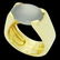 Cartier 18k Gold Large 14 x 5mm Oval Chalcedony Ring - 4