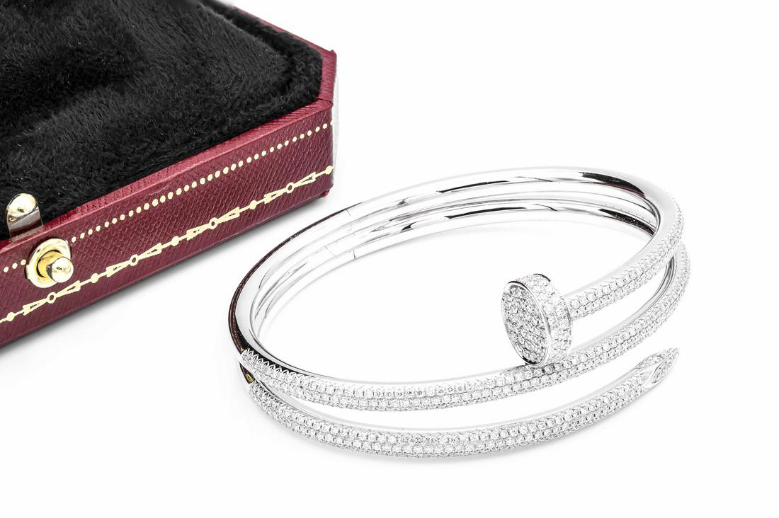 Cartier bent shop nail bracelet