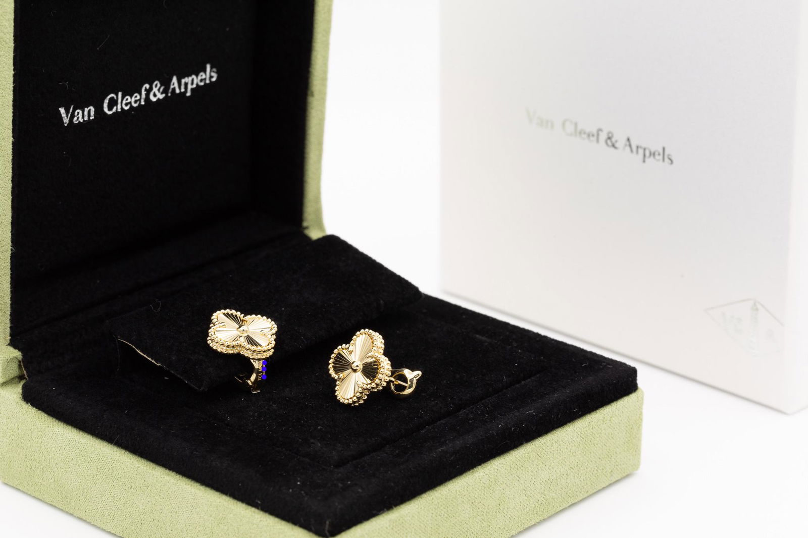 Van Cleef & Arpels 18k VINTAGE ALHAMBRA EARRINGS: Van Cleef & Arpels VINTAGE ALHAMBRA EARRINGS Vintage Alhambra earrings18K Yellow gold