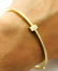 Tiffany & Co. 18k Gold T Diamond Bracelet 6.5"