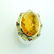David Yurman 18k Gold Citrine Diamond Garnet Ring Sz - 10