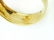 14k Gold Diamond Sapphire Snake Ring Size 8.25 - 5