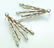 14k Gold 5.00TCW VS/G-H Diamond Earrings 1.5" L - 3