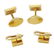 Tiffany & Co 18k Yellow Gold Cufflinks & Shirt Set - 4