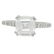 Ivanka Trump Plat 950 0.38 TCW VS F Round Cut Ring