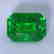 GRS Certified 4.01 ct. Tsavorite Garnet Untreated KENYA