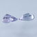 IGI certified Set of 2 - 0.72 ct. Tanzanites TANZANIA - 4