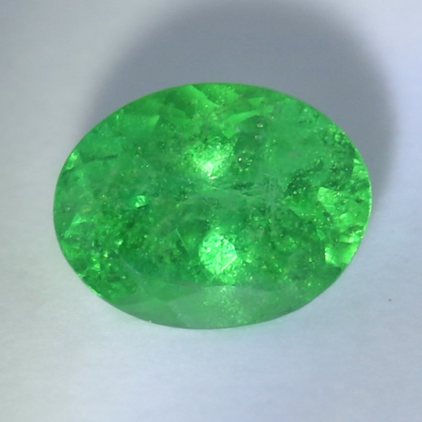 GIA Certified 1.11 ct. Tsavorite Garnet Untreated KENYA: JANUARY - GARNET Garnet, the birthstone for January, comes in many different colors. Tsavorite is a rich, deep green colored garnet.Tsavorite looks similar to an emerald but is more brilliant a