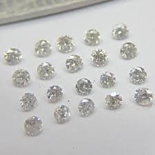 Set of 20 - 0.40 ct. Round Brilliant Diamonds UNTREATED (1 of 1)