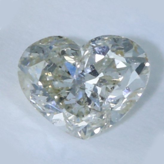 IGI Cert. 1.45 ct. Diamond - J - I 1 - UNTREATED AFRICA: IGI Certified 1.45 ct. Diamond - J - I 1 - UNTREATED AFRICA 100% Natural Shape - Heart Brilliant Color - J Clarity - I 1 Ct. Weight - 1.45 ct. Measurements - as per cer