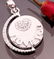 14 K White GoId " I Love you " Pendant & PINK Diamonds - 9
