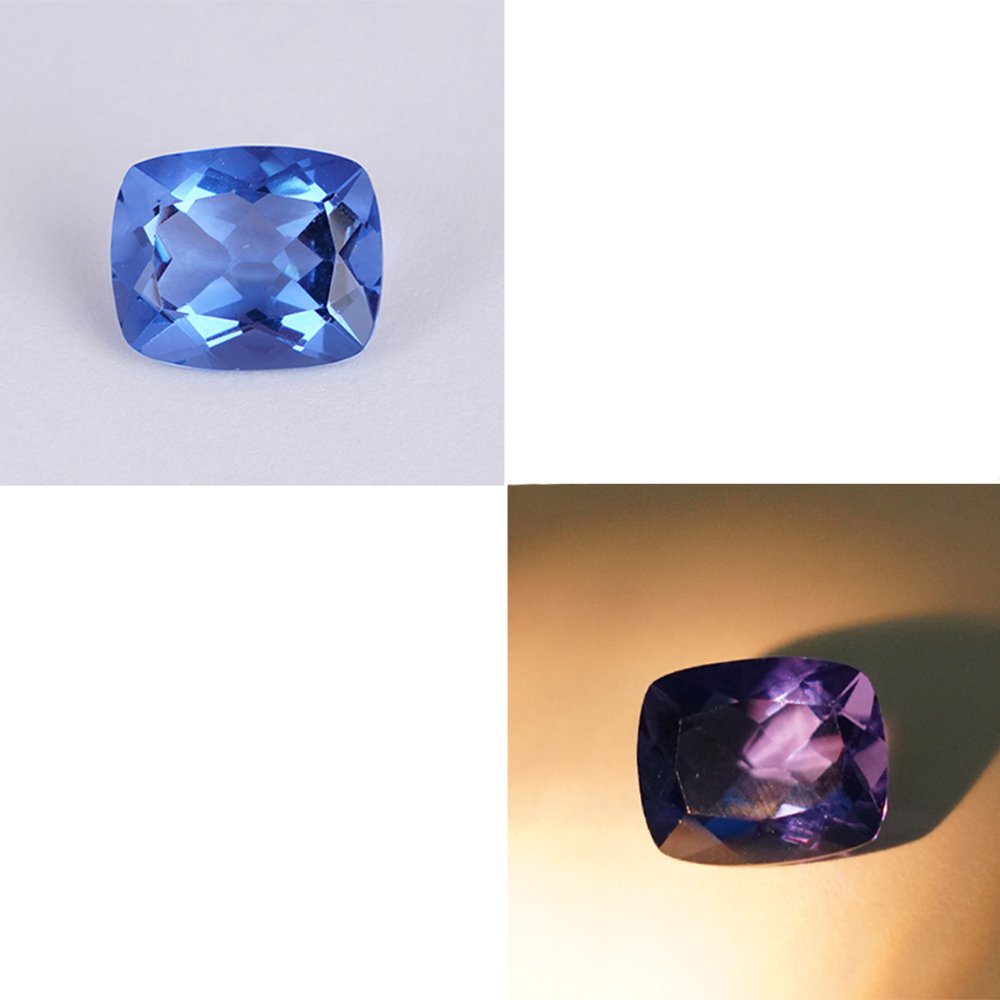 GFCO Cert. 6.52 ct. Color Change Fluorite - NAMIBIA (1 of 9)