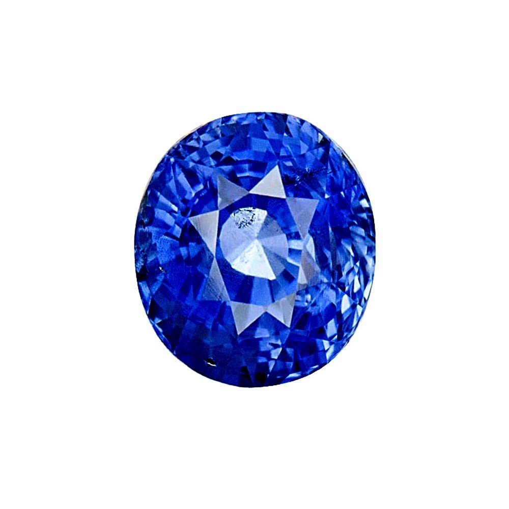 GIA Cert. 4.94ct. Untreated Blue Sapphire BURMA,MYANMAR (1 of 8)
