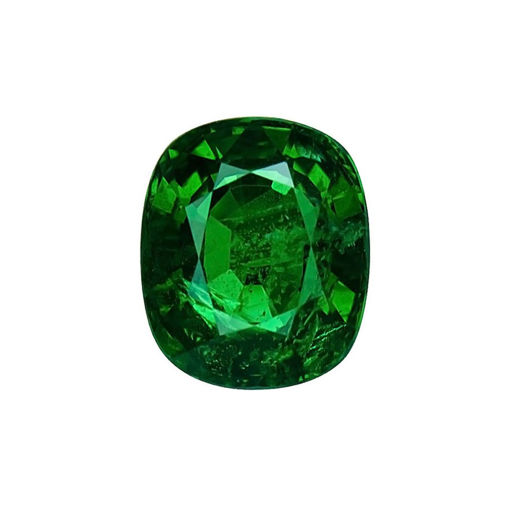GIA Cert. 4.02 ct. Untreated Tsavorite Garnet - KENYA (1 of 7)